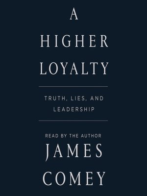 cover image of A Higher Loyalty